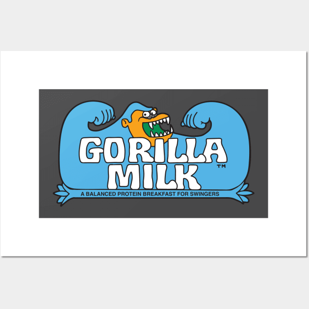 Gorilla Milk Wall Art by Chewbaccadoll